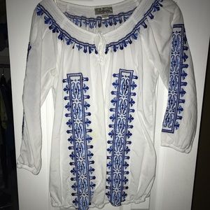 Long sleeve blouse